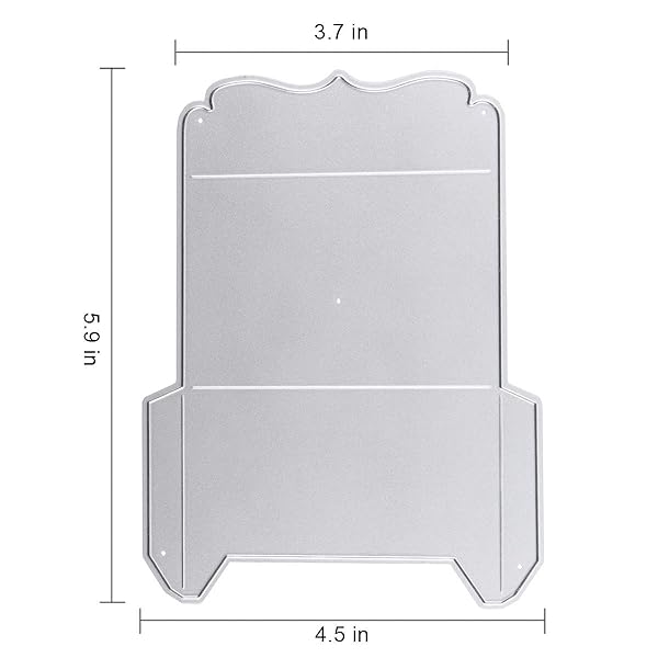 LANGFON Envelope Dies for Scrapbooking Card Making Metal Cutting Dies for DIY Birthday Cards and Paper Craft Supplies - View 3 of 5