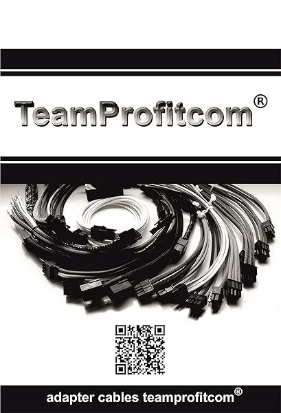 TeamProfitcom TeamProfitcom LP4 Molex Male to ATX 4 Pin Male Power Adapter Cable 12 Inches 2 Pack Sleeved Braided Quality Connection - View 6 of 6
