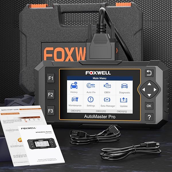 FOXWELL 2025 FOXWELL NT614 Elite OBD2 Scanner with 5 Resets for ABS Bleeding SAS Calibration Oil EPB Throttle Upgrade from NT604 Code Reader - View 10 of 10