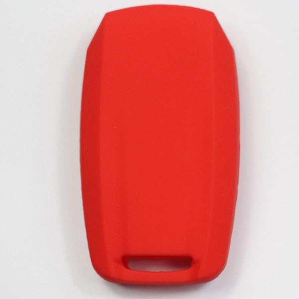 Btopars Btopars 2pcs Silicone Rubber Remote Key Fob Case Cover for Dodge Ram 1500 2019 2022 Black Red - View 7 of 7