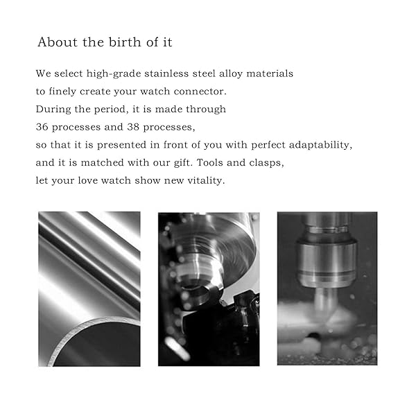 ONELANKS ONELANKS Metal Watch Band Connector Kit for Apple Watch Series 1 to 8 Rose Gold 3 Pack Replacement Adapter for iWatch Straps - View 6 of 6