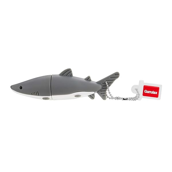 Garrulax GARRULAX Shark USB Flash Drive 64GB Cute Shape Memory Stick for Kids Students and More