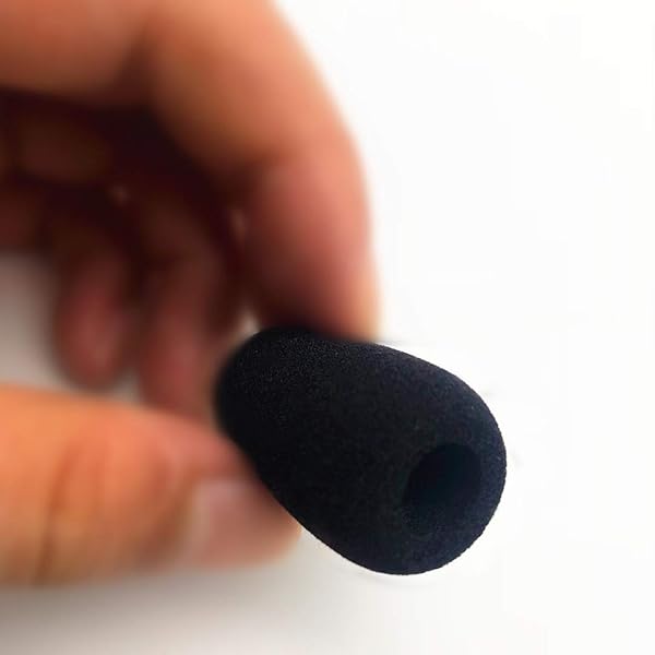 LINHUIPAD LINHUIPAD Microphone Covers for Lightspeed Aviation Headsets - 10 Pack Foam Windscreens - View 8 of 10