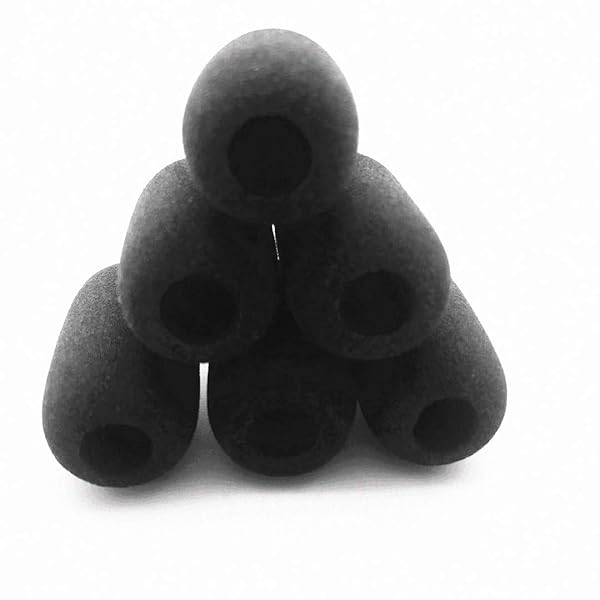 LINHUIPAD LINHUIPAD Microphone Covers for Lightspeed Aviation Headsets - 10 Pack Foam Windscreens - View 9 of 10