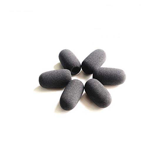 LINHUIPAD LINHUIPAD Microphone Covers for Lightspeed Aviation Headsets - 10 Pack Foam Windscreens - View 3 of 10