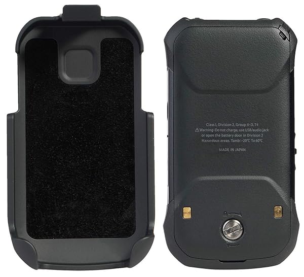 Nakedcellphone Nakedcellphone Holster for Kyocera DuraXV Extreme DuraXE Epic DuraXA Equip Belt Clip Flip Phone Holder Case for Verizon AT&T US Cellular Black - View 7 of 9