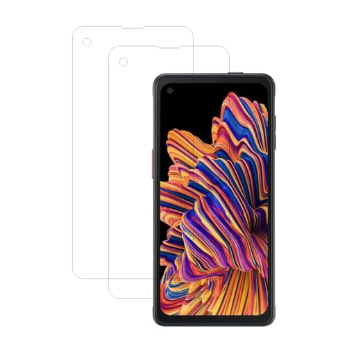 UPONEW UPONEW 2 Pack Tempered Glass Screen Protector for Samsung Galaxy X Cover Pro G715F G715U1 G715V G715W G715U Clear Protective Cover - View 3 of 7