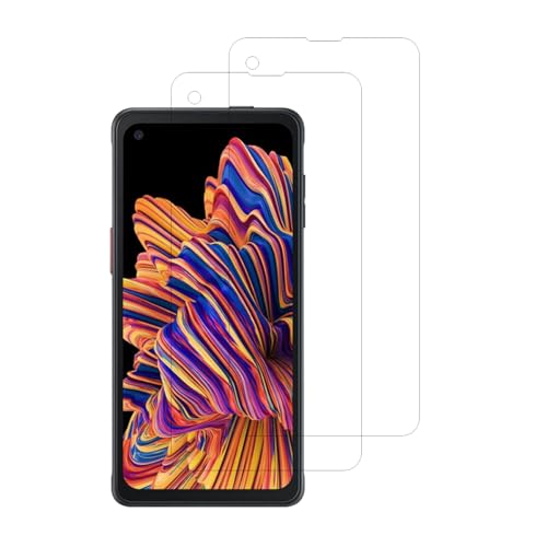 UPONEW UPONEW 2 Pack Tempered Glass Screen Protector for Samsung Galaxy X Cover Pro G715F G715U1 G715V G715W G715U Clear Protective Cover - View 2 of 7