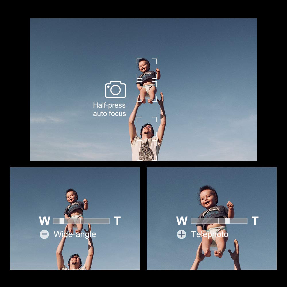 AODELAN AODELAN Wireless Remote Shutter Release for Sony Cameras: ZV-E10, FX3, A7 Series & More - Replaces RMT-P1BT - View 4 of 9