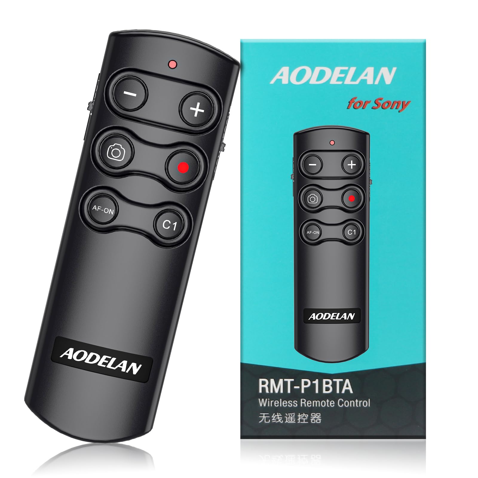 AODELAN AODELAN Wireless Remote Shutter Release for Sony Cameras: ZV-E10, FX3, A7 Series & More - Replaces RMT-P1BT