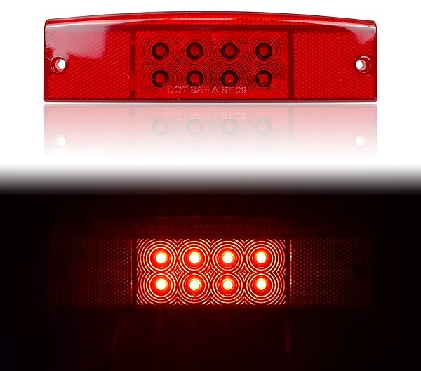 SAUTVS SAUTVS Red LED Tail Light for Polaris Ranger 400/500/570/800 - Replace #2411450, Fits Left & Right Side - View 4 of 9
