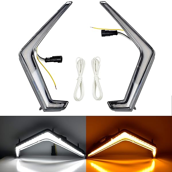 SAUTVS Upgrade Your Polaris RZR XP with SAUTVS LED Turn Signal & Accent Fang Lights (2019-2023) - Replace #2884053, 2884871 - View 4 of 11