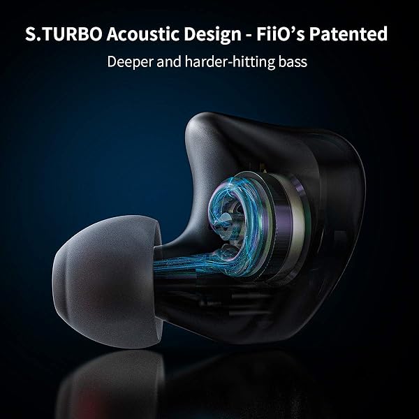 FiiO FIIO FH3 HiFi Earphones: 3 Drivers for Superior Bass & High Fidelity Sound on Smartphone, PC & Tablet - View 6 of 7