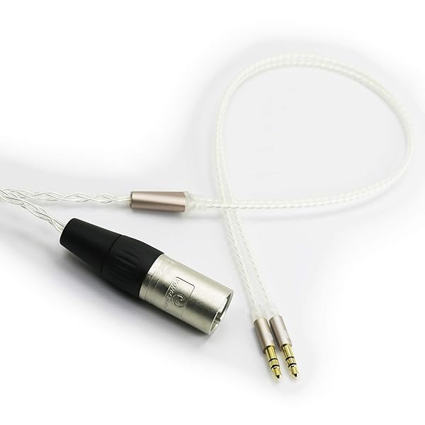 NewFantasia NewFantasia 4-pin XLR Balanced Cable 6N OCC Copper Silver Plated for Hifiman Arya Sundara Ananda HE400SE Headphones 2.1m 6.8ft - View 5 of 5