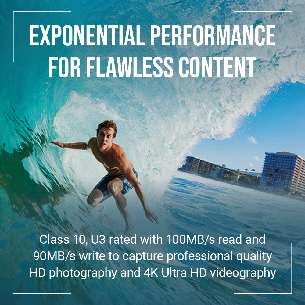 PNY PNY 1TB PRO Elite microSDXC Flash Memory Card 100MBs Class 10 U3 V30 A2 4K UHD Full HD UHS-I High Speed Storage Solution - View 3 of 7