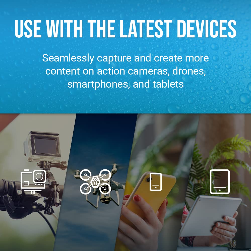 PNY PNY 1TB PRO Elite microSDXC Flash Memory Card 100MBs Class 10 U3 V30 A2 4K UHD Full HD UHS-I High Speed Storage Solution - View 6 of 7