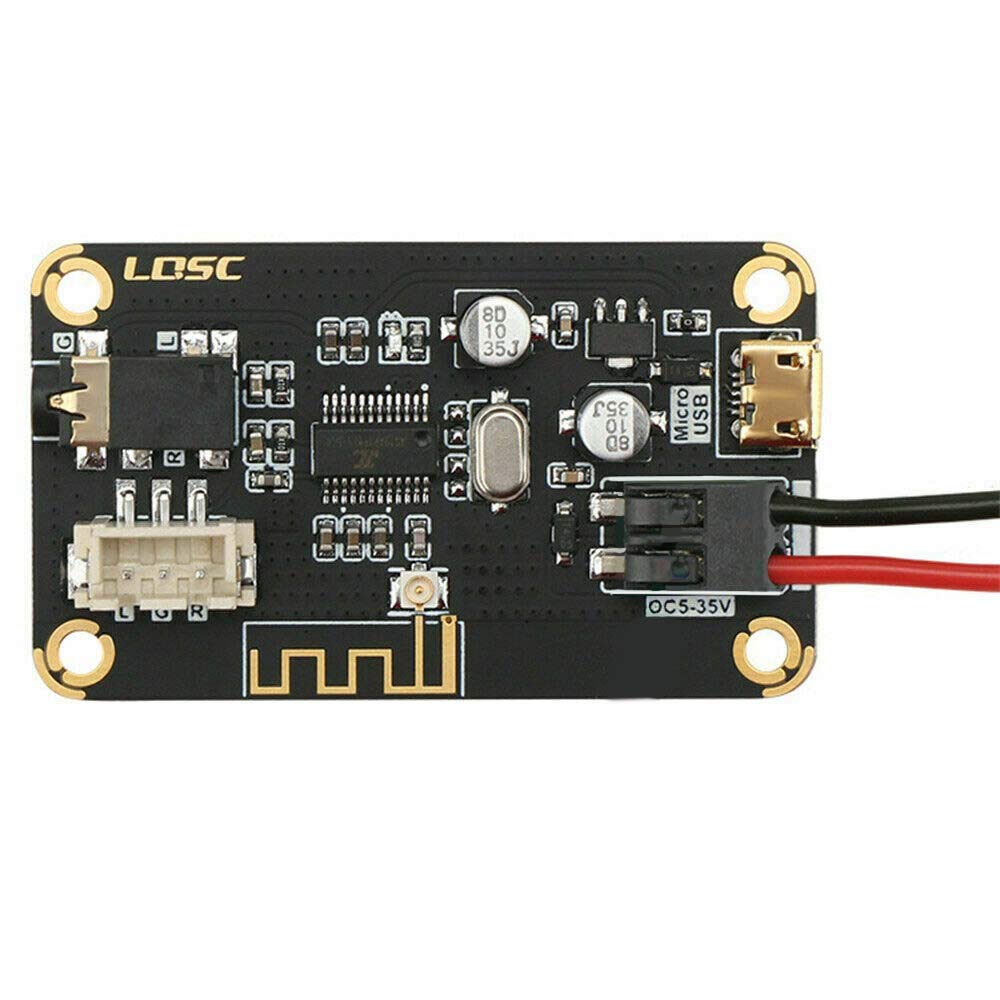 Wixine 12V 24V Car Bluetooth 42 Audio Receiver Board Sound Stereo Module Wire - View 3 of 6