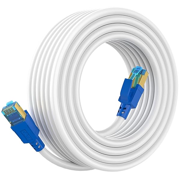 AOPOCKAN TECH AOPOCKAN Cat 8 Ethernet Cable 10ft - High Speed 40Gbps, Heavy Duty Shielded LAN Cable for Gaming & Modem