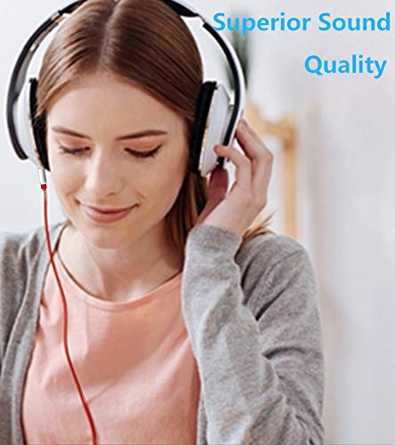 Bstxnwen Aux Cable 30ft Bstxnwen 3.5mm Audio Cable Nylon Braided Male to Male Stereo Compatible with iPhones Fire HD Tablets and More - View 6 of 6