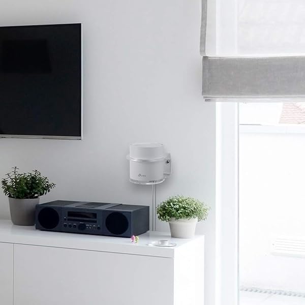 VOMENC VOMENC Wall Mount Holder for TP-Link Deco X20 X55 Pro X60 X68 WiFi 6 Mesh System Sturdy Space Saving 2 Pack - View 7 of 9