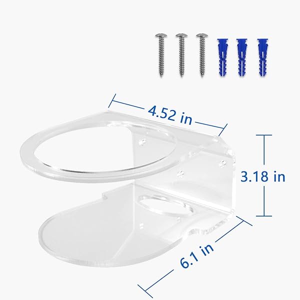 VOMENC VOMENC Wall Mount Holder for TP-Link Deco X20 X55 Pro X60 X68 WiFi 6 Mesh System Sturdy Easy Move Space Saving 1 Pack - View 5 of 9