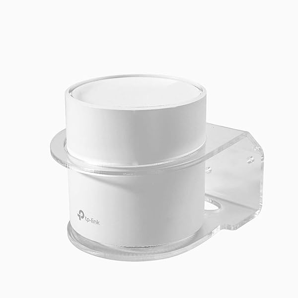 VOMENC VOMENC Wall Mount Holder for TP-Link Deco X20 X55 Pro X60 X68 WiFi 6 Mesh System Sturdy Easy Move Space Saving 1 Pack - View 9 of 9