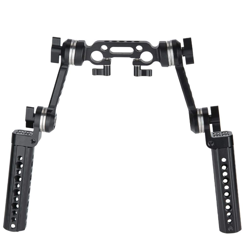 NICEYRIG NICEYRIG Rosette Handle Kit with Extension Arm for 15mm DSLR Shoulder Pad Rig System M6 Threaded 271 - View 6 of 7