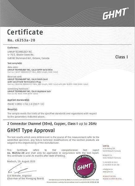 LINKUP LINKUP Cat8 Ethernet Cable 3M - 40Gbps, 2000MHz, Double Shielded S/FTP, 22AWG for High-Speed LAN Networking - View 2 of 8