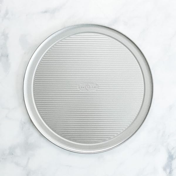 USA Pan USA Pan 16 Inch Wide Rim Nonstick Pizza Pan Made of Aluminized Steel for Perfectly Baked Pizzas - View 3 of 6