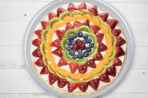 USA Pan USA Pan 16 Inch Wide Rim Nonstick Pizza Pan Made of Aluminized Steel for Perfectly Baked Pizzas - View 6 of 6