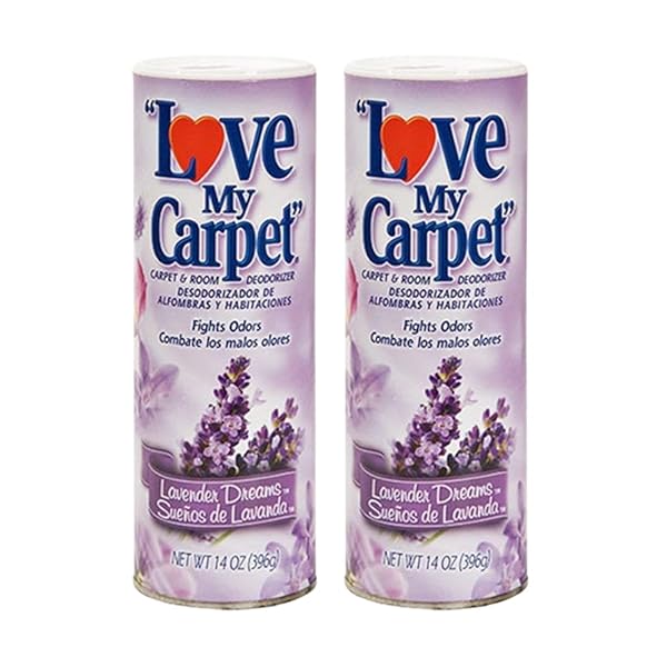 Love My Carpet Love My Carpet 2-in-1 Deodorizer (2-Pack) - Lavender Dreams for Fresh, Clean Rooms