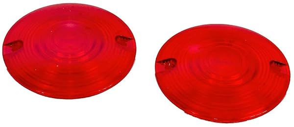 ZYTC "ZYTC 3 1/4" Red Motorcycle Turn Signal Lens Kit for Harley-Davidson Electra Glide & Road King - Pack of 4" - View 6 of 6
