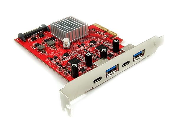 Ableconn Ableconn PEX-UB160 USB 3.2 Gen2 4-Port PCIe Card with 2 USB-C and 2 USB-A for High Speed Connectivity - View 6 of 10
