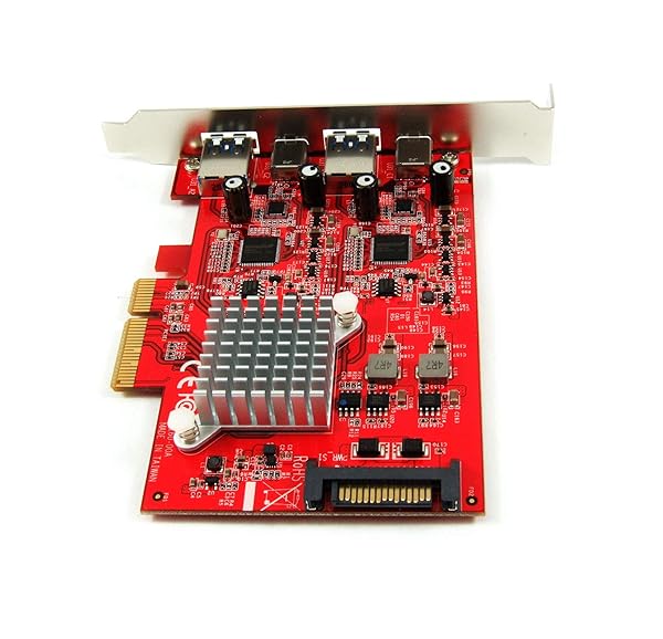 Ableconn Ableconn PEX-UB160 USB 3.2 Gen2 4-Port PCIe Card with 2 USB-C and 2 USB-A for High Speed Connectivity - View 7 of 10