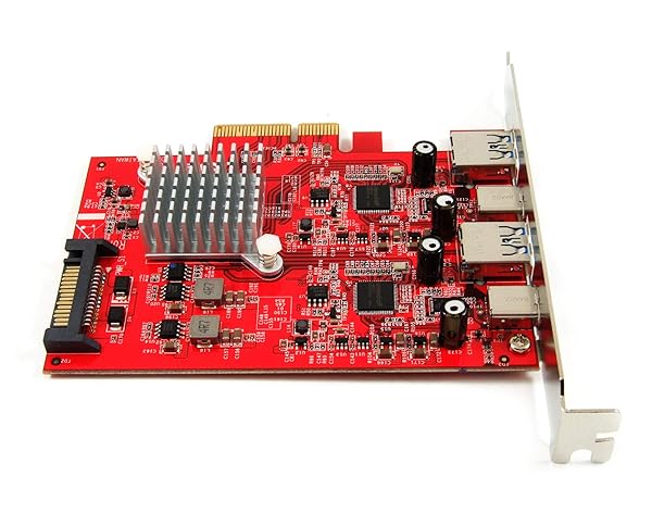 Ableconn Ableconn PEX-UB160 USB 3.2 Gen2 4-Port PCIe Card with 2 USB-C and 2 USB-A for High Speed Connectivity - View 9 of 10