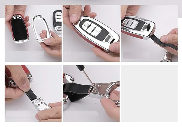 ontto Ontto Key Fob Cover Case for Land Rover Range Rover Black Durable Protection - View 6 of 6