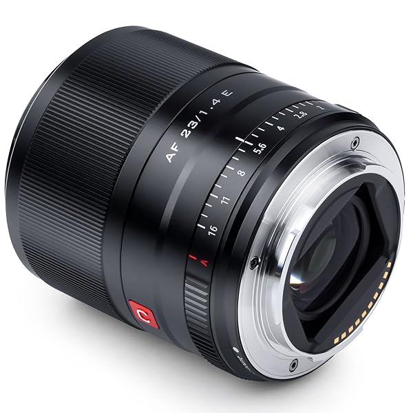 VILTROX VILTROX 23mm F1.4 Sony E-Mount Lens: Auto Focus Prime for A6000, A6300, A6500 & A7 Series - View 4 of 7