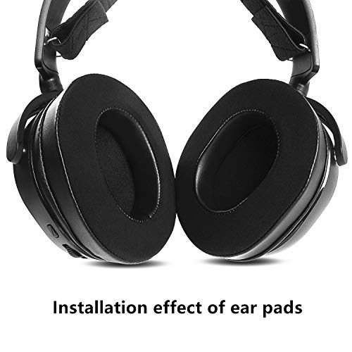 YDYBZB Upgraded Gel Infused Ear Pads Cushions for SteelSeries Arctis 1 3 5 7 Pro 9X Gaming Headset Replacement Black - View 8 of 8
