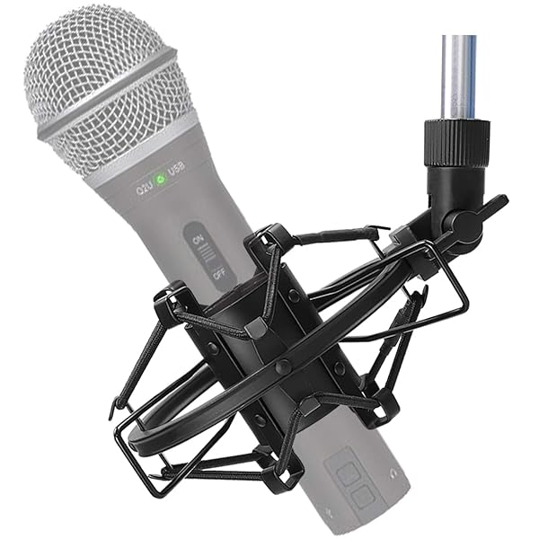 SUNMON Buy SUNMON Q2U USB/XLR Microphone Shock Mount - Reduce Vibration & Noise for Samson Q2U Mic