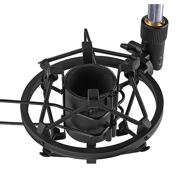 SUNMON Buy SUNMON Mic Shock Mount for 28-31mm Microphones - Reduces Vibration & Noise for AT2005-USB, XM1800S, E835