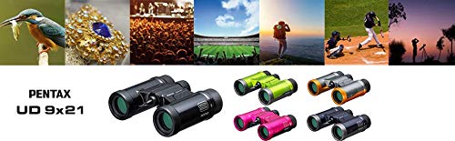 Pentax PENTAX UD 9x21 Green Binoculars Compact Lightweight Fully Multi-Coated Optics for Clear View Ideal for Concerts Sports and Traveling - View 8 of 8