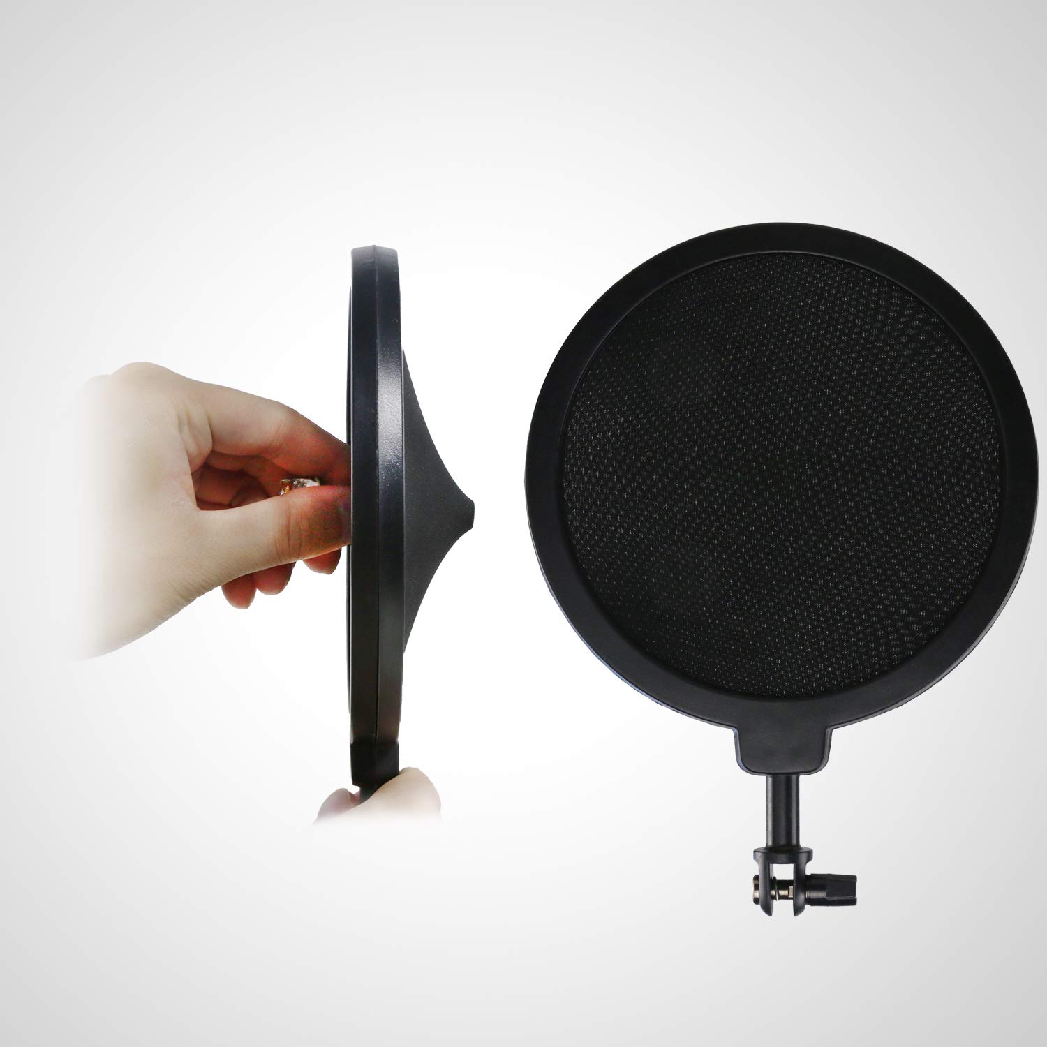 YOUSHARES Blue Ember Mic Shock Mount with Pop Filter to Reduce Vibration Noise for Blue Ember Condenser Microphone by YOUSHARES - View 4 of 7