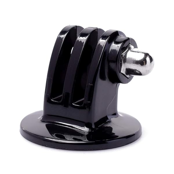 Williamcr GoPro Mounting Kit with 2 Buckle Base 2 J-Hook 2 Tripod Adapters and 2 Thumbscrews Compatible with Hero 9 8 7 6 5 4 3 Session MAX Fusion and More - View 3 of 9