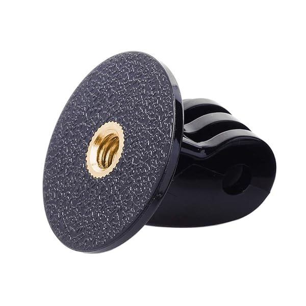 Williamcr GoPro Mounting Kit with 2 Buckle Base 2 J-Hook 2 Tripod Adapters and 2 Thumbscrews Compatible with Hero 9 8 7 6 5 4 3 Session MAX Fusion and More - View 7 of 9