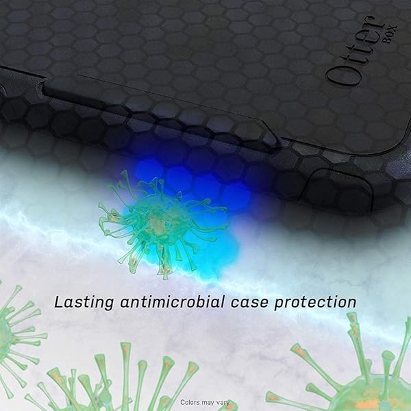 OtterBox OtterBox iPhone 12 &amp; iPhone 12 Pro Commuter Series Case - BESPOKE WAY (BLAZER BLUE/STORMY SEAS BLUE), Slim &amp; Tough, Pocket-Friendly, with Port Protection - View 7 of 7