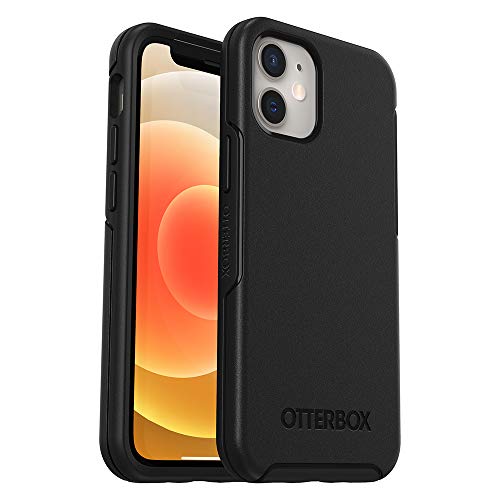 OtterBox OtterBox Symmetry Clear Case for iPhone 12 Mini Black Durable Protection - View 2 of 9