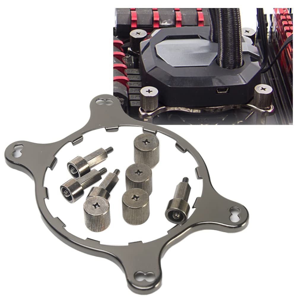 CfoPiryx Cool Water Series Kit CPU Cooling Fans Bracket Accessories Radiator Stand System Mounting Heatsink Holder Back Plate - View 4 of 7