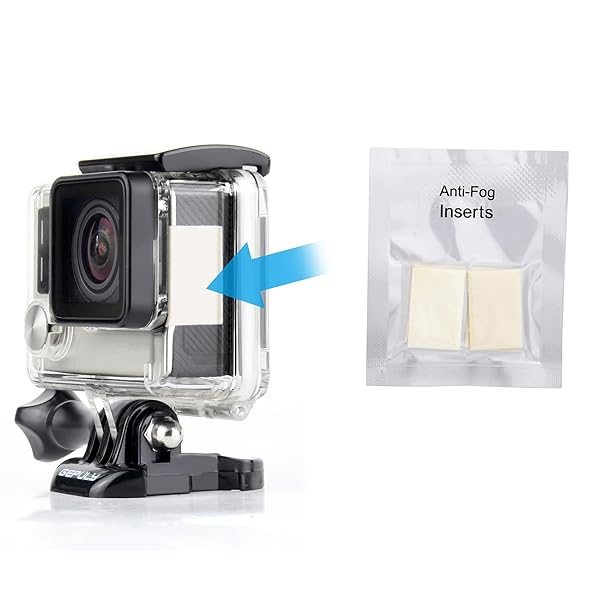 GEPULY GEPULY Waterproof Housing Case for GoPro Hero 4 3 Plus 3 Underwater Photography Up to 131 ft with Quick Release Mount and Thumb Screw - View 7 of 10