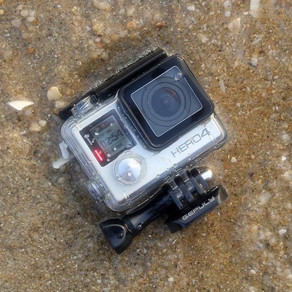GEPULY GEPULY Waterproof Housing Case for GoPro Hero 4 3 Plus 3 Underwater Photography Up to 131 ft with Quick Release Mount and Thumb Screw - View 8 of 10