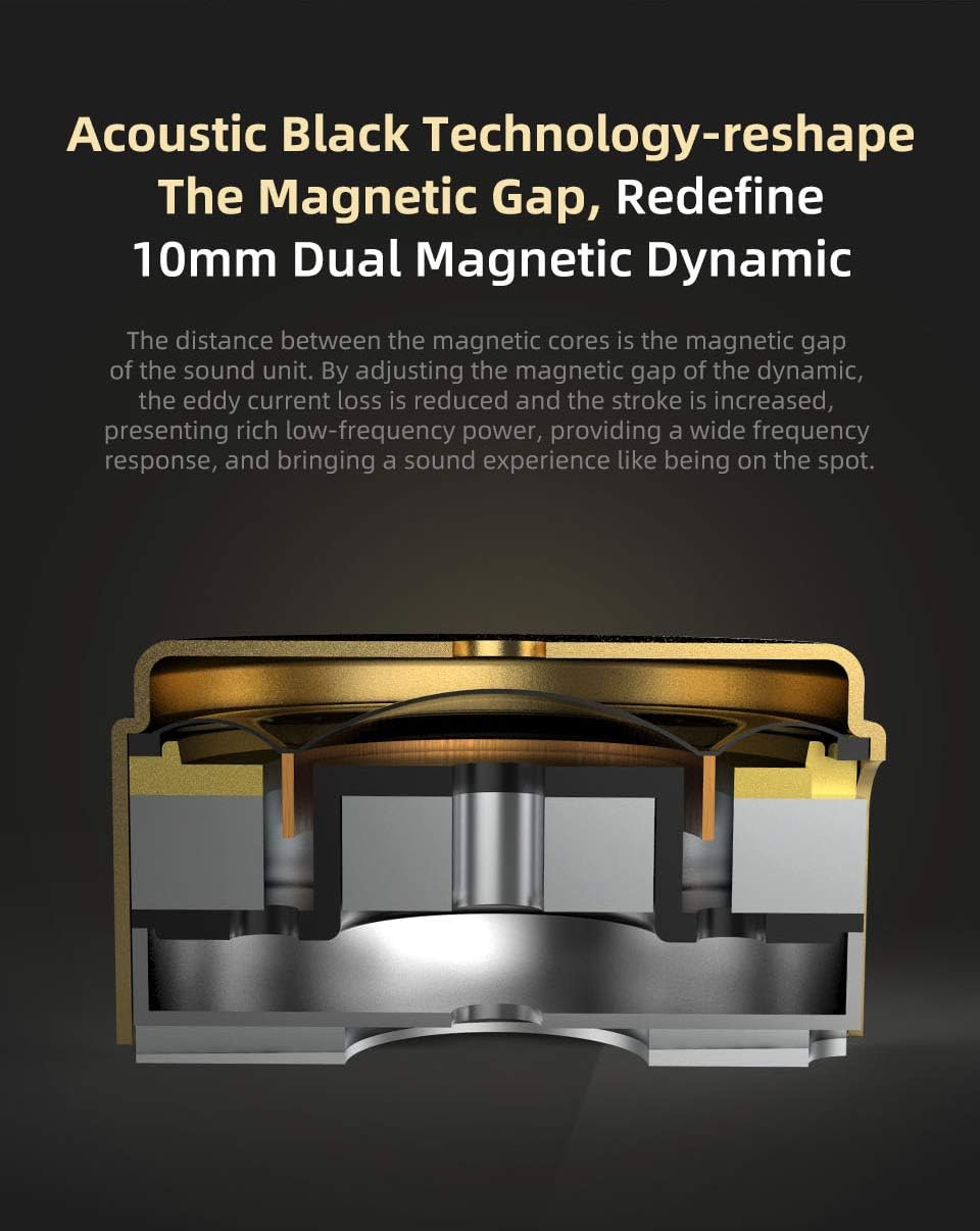 Kinboofi KZ ZSN PRO X High Fidelity Earphones with 1BA and 1DD Blue In Ear Monitors with Mic for Superior Sound Quality - View 4 of 7